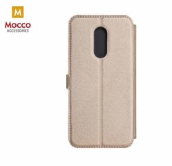 Mocco Shine Book Case For Xiaomi Pocophone F1 Gold hind ja info | Telefonide kaitsekaaned ja -ümbrised | hansapost.ee