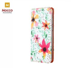 Mocco Smart Trendy Book Case For Xiaomi Redmi Note 5 Pro Flowers hind ja info | Telefonide kaitsekaaned ja -ümbrised | hansapost.ee
