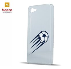 Mocco Trendy Football Силиконовый чехол для Apple iPhone XS / X цена и информация | Чехлы для телефонов | hansapost.ee