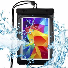 Universal Waterproof Case Pouch Dry Bag for Phone or Tablet up to 8" black цена и информация | Чехлы для телефонов | hansapost.ee