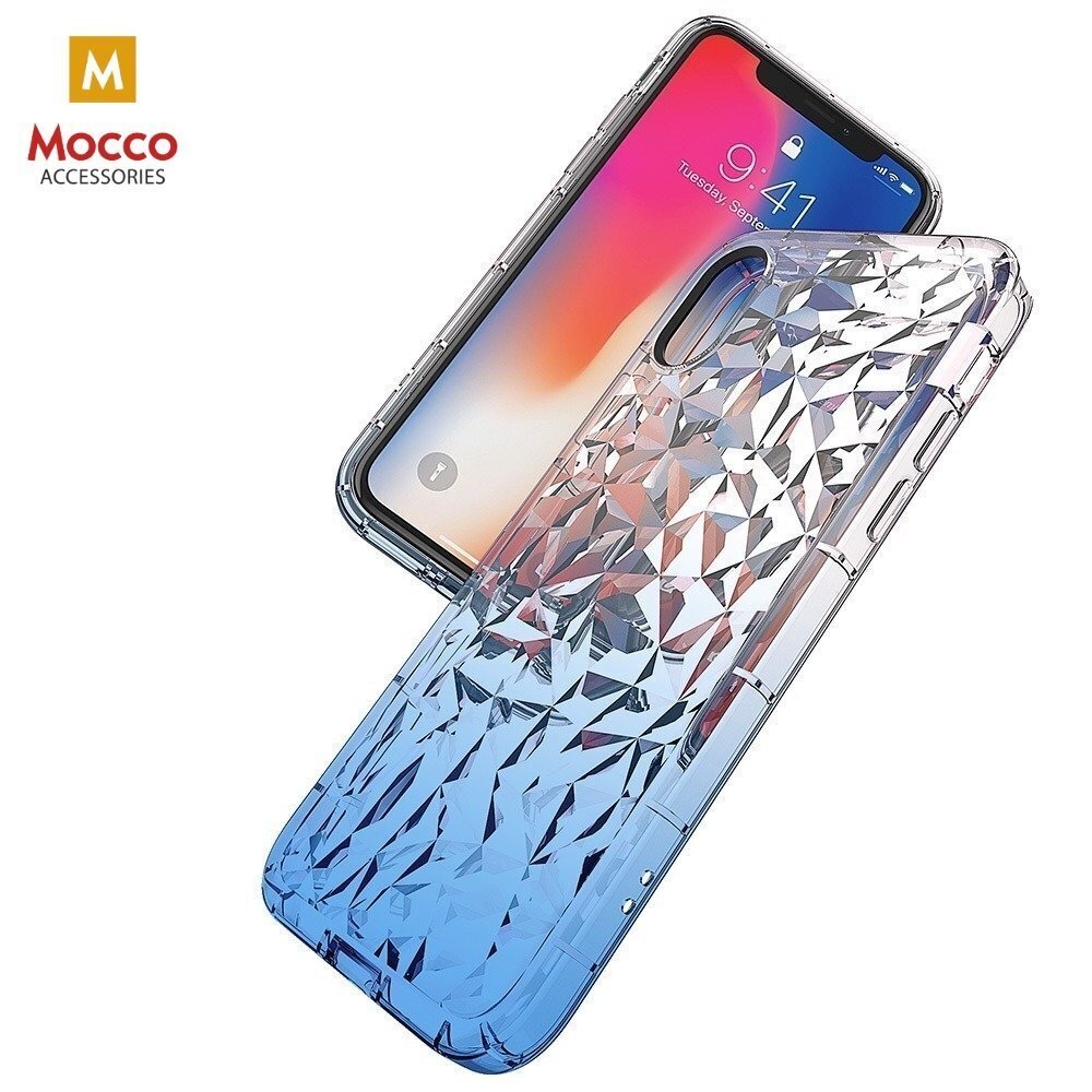 Mocco Trendy Diamonds Silicone Back Case for Samsung G960 Galaxy S9 Blue цена и информация | Telefonide kaitsekaaned ja -ümbrised | hansapost.ee