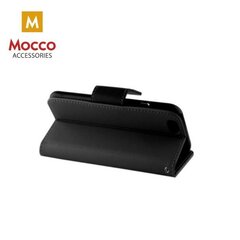 Mocco Fancy Book Case For Apple iPhone XS Max Black hind ja info | Telefonide kaitsekaaned ja -ümbrised | hansapost.ee