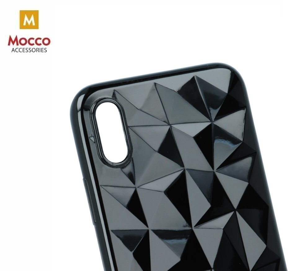 Mocco Trendy Diamonds Silicone Back Case for Huawei Mate 20 Black цена и информация | Telefonide kaitsekaaned ja -ümbrised | hansapost.ee