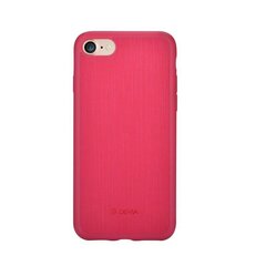 Devia Jelly England Silicone Back Case Apple iPhone 7 Plus / 8 Plus Pink (Mocco Blister) hind ja info | Telefonide kaitsekaaned ja -ümbrised | hansapost.ee