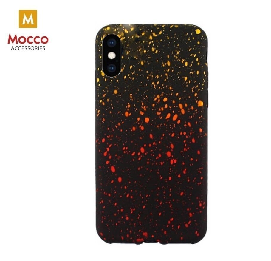 Mocco SKY Silicone Case for Apple iPhone XS / X Yellow-Orange hind ja info | Telefonide kaitsekaaned ja -ümbrised | hansapost.ee