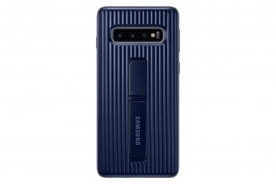 EF-RG973CBE Samsungi must seisev kate G973 Galaxy S10 jaoks цена и информация | Чехлы для телефонов | hansapost.ee