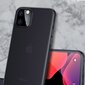 Kerge õhuke silikoonist ümbris Baseus Wing Apple iPhone 11 Pro, must hind ja info | Telefonide kaitsekaaned ja -ümbrised | hansapost.ee