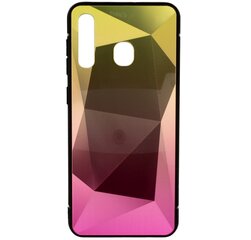 Mocco Stone Ombre Back Case Silicone Case With gradient Color For Apple iPhone X / XS Yellow - Pink hind ja info | Telefonide kaitsekaaned ja -ümbrised | hansapost.ee