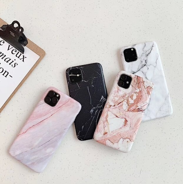 Wozinsky Marble, telefonile Apple iPhone 11 Pro Max, must цена и информация | Telefonide kaitsekaaned ja -ümbrised | hansapost.ee