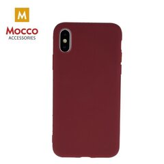 Mocco Ultra Slim Soft Matte 0.3 mm Silicone Case for Xiaomi Mi Note 10 / Mi Note 10 Pro / Mi CC9 Dark Red hind ja info | Telefonide kaitsekaaned ja -ümbrised | hansapost.ee