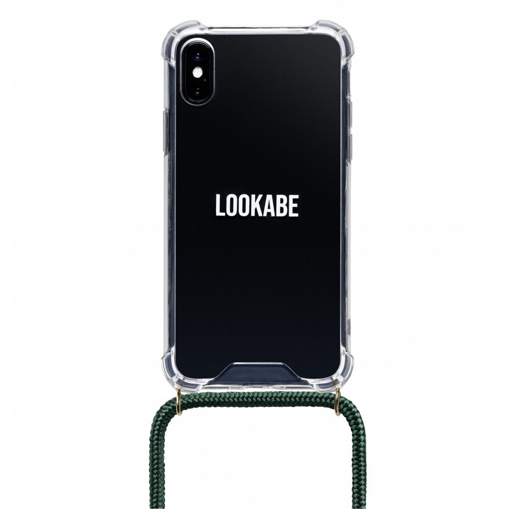Kaelakee Lookabe, telefonile iPhone X/Xs, kuldroheline (loo013) цена и информация | Telefonide kaitsekaaned ja -ümbrised | hansapost.ee