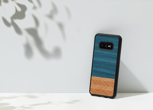 MAN&WOOD SmartPhone case Galaxy S10e denim black цена и информация | Чехлы для телефонов | hansapost.ee