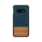 Mobiiltelefoni tagus Man&Wood sobib Samsung Galaxy S10 Lite, Denim, Must hind ja info | Telefonide kaitsekaaned ja -ümbrised | hansapost.ee