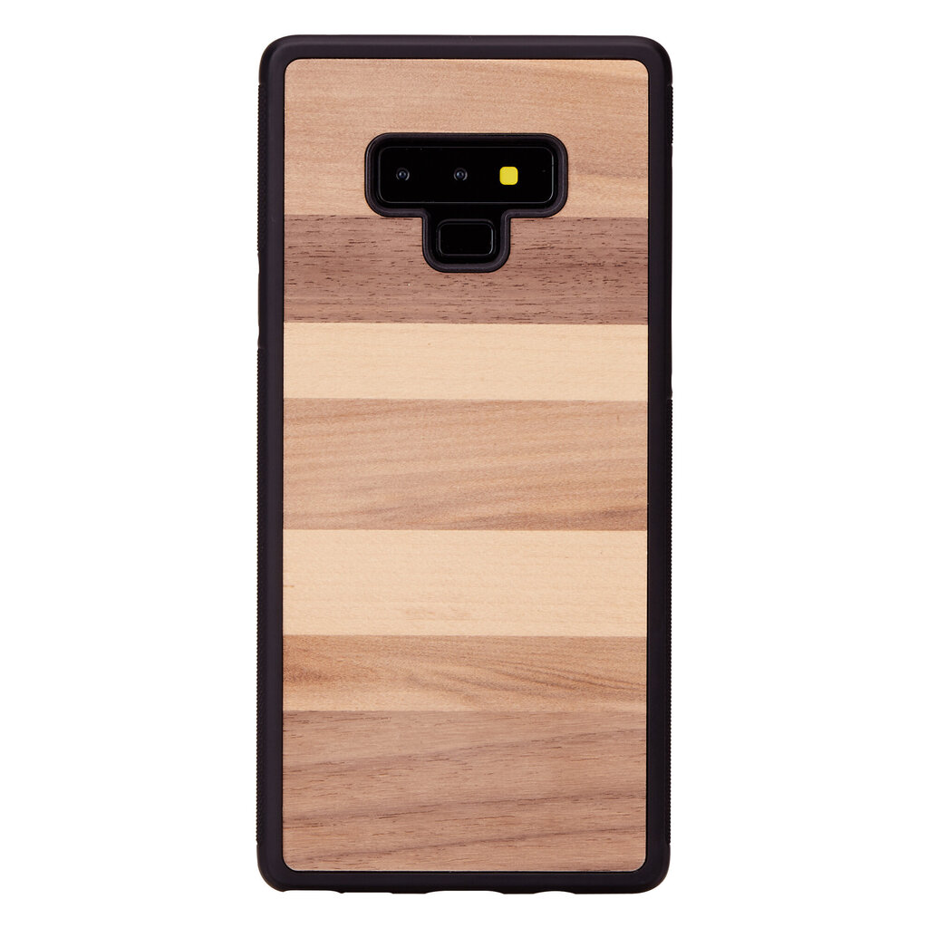 Telefoniümbris Man&Wood telefonile Samsung Galaxy Note 9, Sabbia, Must цена и информация | Telefonide kaitsekaaned ja -ümbrised | hansapost.ee