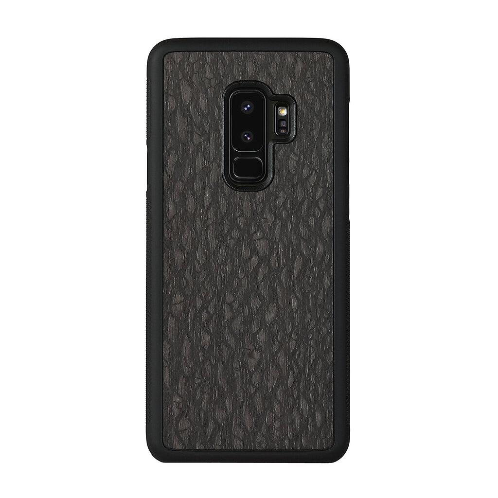 Mobiiltelefoni tagus Man&Wood sobib Samsung Galaxy S9 Plus, Carbalho, Must цена и информация | Telefonide kaitsekaaned ja -ümbrised | hansapost.ee