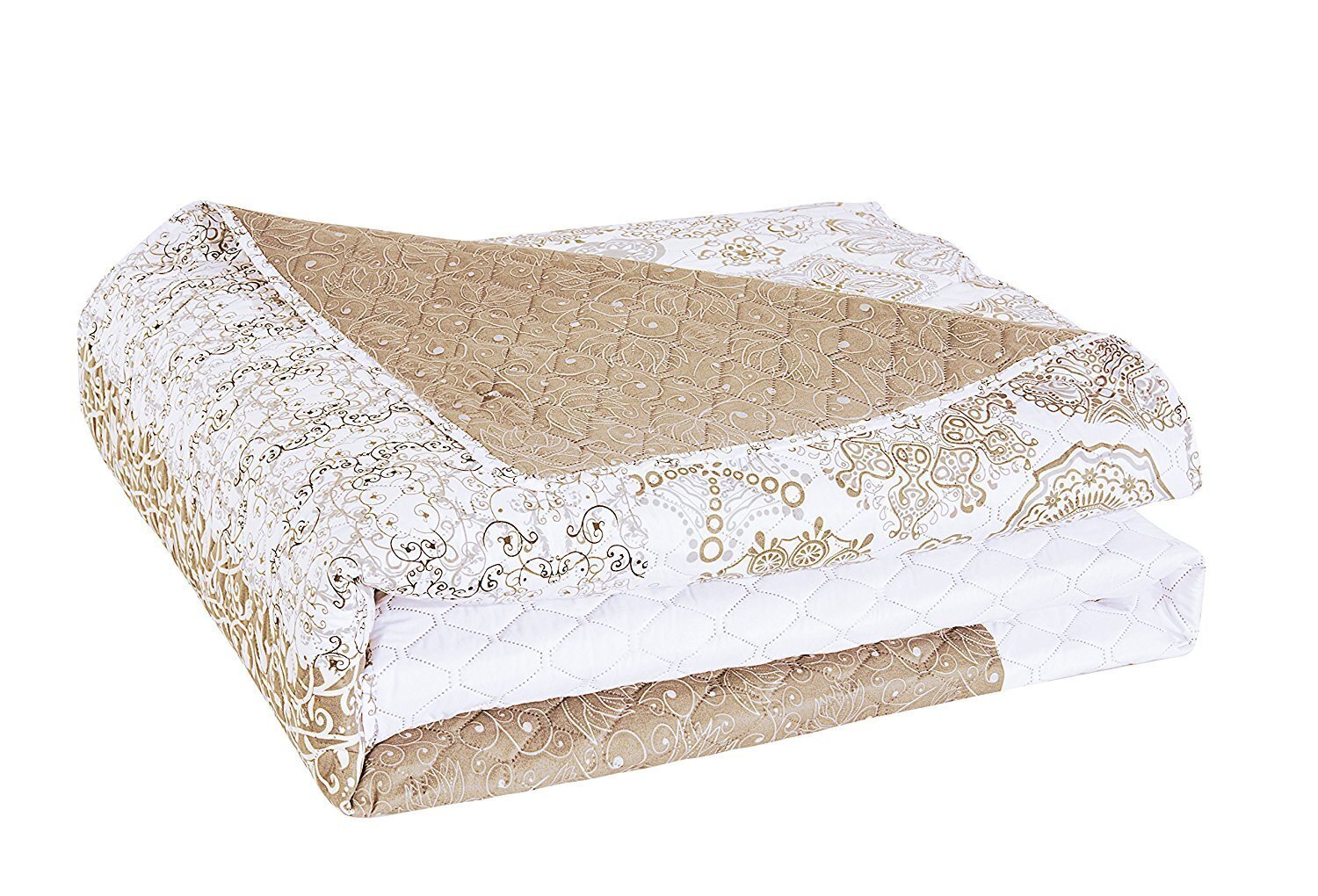 Decoking voodikate Alhambra, beež - erinevad suurused цена и информация | Pleedid, voodikatted ja päevatekid | hansapost.ee