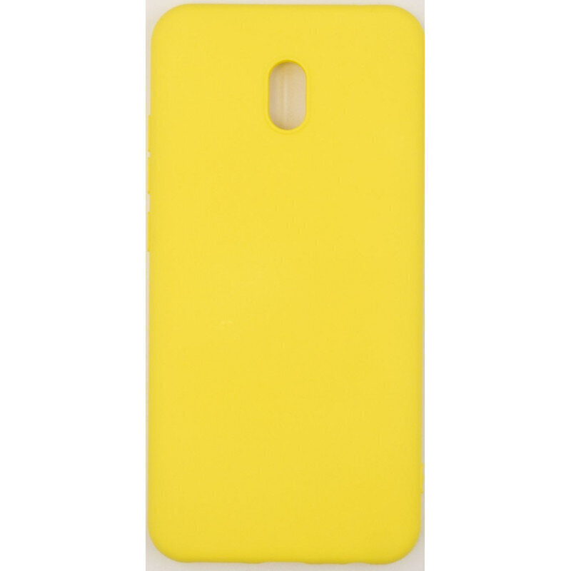 Telefoniümbris Evelatus Soft Touch Silicone Case, telefonile Xiaomi Redmi 8A, kollane hind ja info | Telefonide kaitsekaaned ja -ümbrised | hansapost.ee