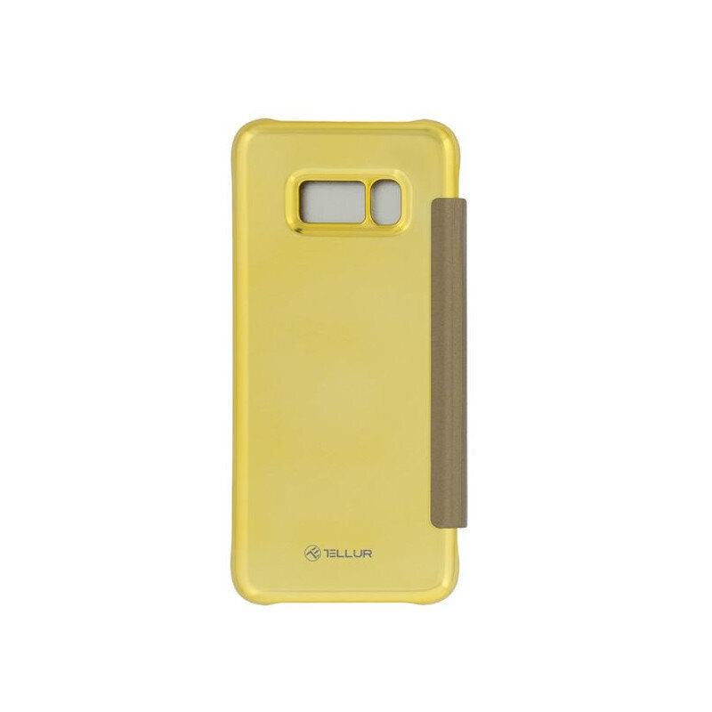 Telefoniümbris Tellur case Synthetic Leather with mirror, sobib Samsung Galaxy S8, Kuldne hind ja info | Telefonide kaitsekaaned ja -ümbrised | hansapost.ee