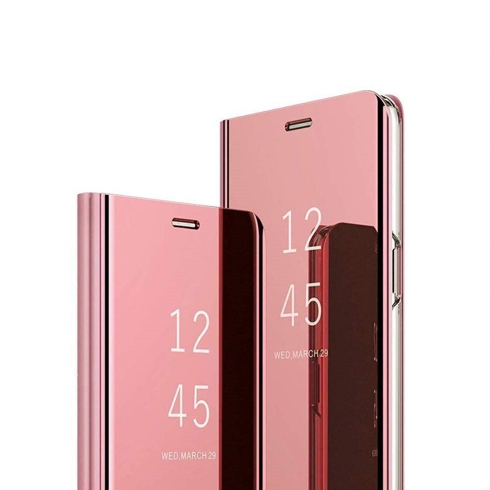 Telefoniümbris Mocco Clear View telefonile Xiaomi Redmi 8A, Pink hind ja info | Telefonide kaitsekaaned ja -ümbrised | hansapost.ee