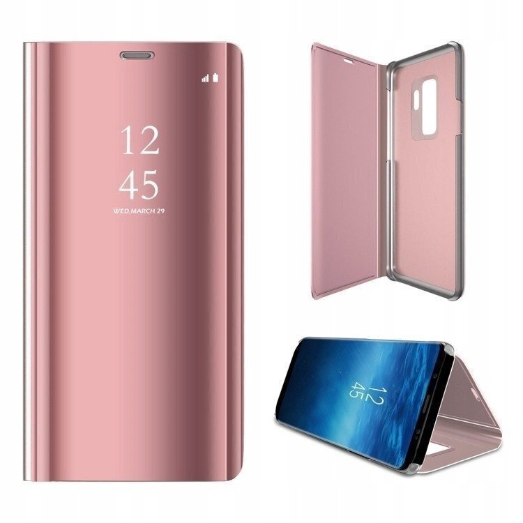 Telefoniümbris Mocco Clear View telefonile Xiaomi Redmi 8A, Pink цена и информация | Telefonide kaitsekaaned ja -ümbrised | hansapost.ee