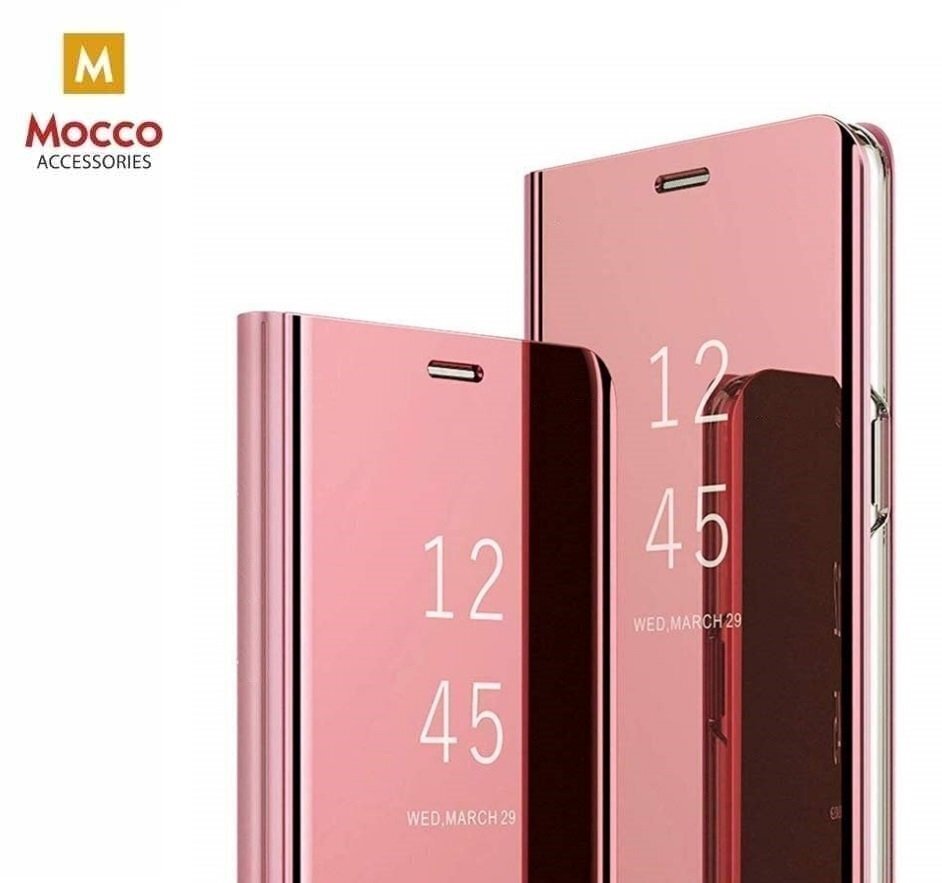 Telefoniümbris Mocco Clear View telefonile Xiaomi Redmi 8A, Pink hind ja info | Telefonide kaitsekaaned ja -ümbrised | hansapost.ee