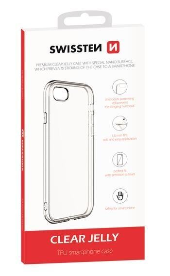 Swissten Clear Jelly Back Case 1.5 mm Silicone Case for Apple iPhone 11 Pro Max Transparent цена и информация | Telefonide kaitsekaaned ja -ümbrised | hansapost.ee