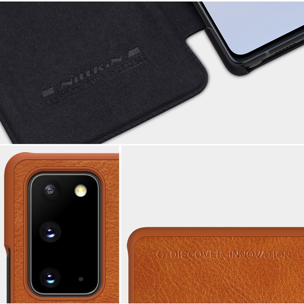 Telefoni kaitseümbris Nillkin sobib Samsung Galaxy Note 20, must hind ja info | Telefonide kaitsekaaned ja -ümbrised | hansapost.ee