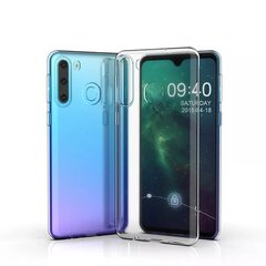 Silikoonist ümbris Fusion Ultra tagakülg 0,5 mm Xiaomi Redmi Note 9S / Note 9 Pro / Note 9 Pro Max, läbipaistev hind ja info | Telefonide kaitsekaaned ja -ümbrised | hansapost.ee