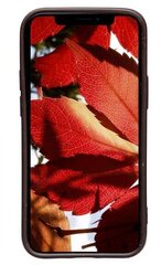 Apple iPhone 12 ümbris DBRAMANTE1928 BARCELONA - DARK CHOCOLATE цена и информация | Чехлы для телефонов | hansapost.ee