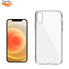 TakeMe "Clear" series Transparent 2mm tagus Apple iPhone 12 mini hind ja info | Telefonide kaitsekaaned ja -ümbrised | hansapost.ee