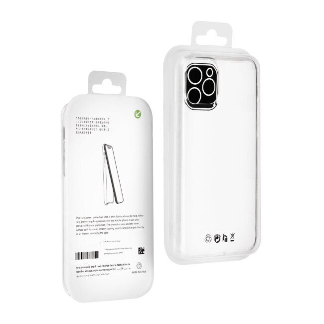 TakeMe "Clear" series Transparent 2mm tagus Apple iPhone 12 mini hind ja info | Telefonide kaitsekaaned ja -ümbrised | hansapost.ee