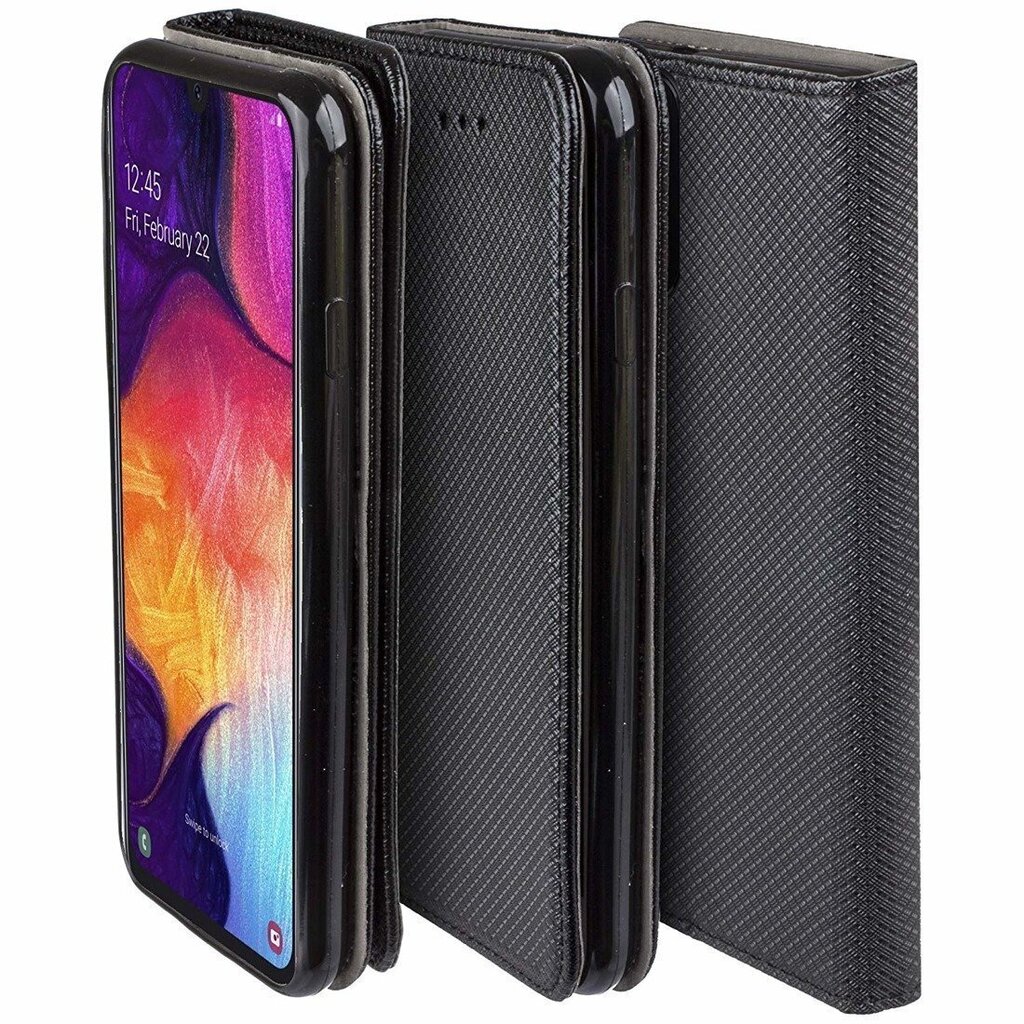 Fusion Magnet Book telefoni ümbris Case Samsung J330 Galaxy J3 (2017) mustale цена и информация | Telefonide kaitsekaaned ja -ümbrised | hansapost.ee