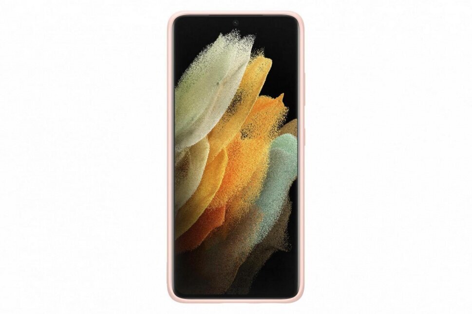 Samsung Silicone Cover telefonile Samsung Galaxy S21 Ultra, pink hind ja info | Telefonide kaitsekaaned ja -ümbrised | hansapost.ee