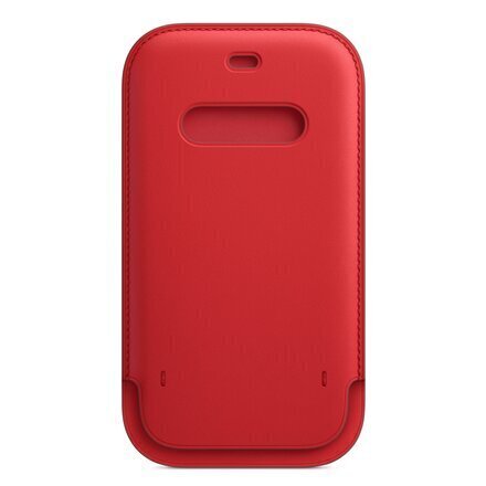 Apple Leather Sleeve MagSafe MHYE3ZM/A Red цена и информация | Telefonide kaitsekaaned ja -ümbrised | hansapost.ee