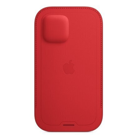 Apple Leather Sleeve MagSafe MHYE3ZM/A Red hind ja info | Telefonide kaitsekaaned ja -ümbrised | hansapost.ee