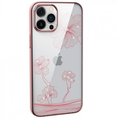Ümbris Devia telefonile iPhone 12 mini, roosa цена и информация | Telefonide kaitsekaaned ja -ümbrised | hansapost.ee