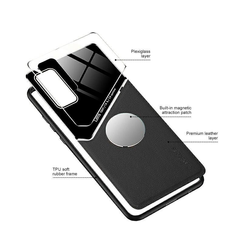Mocco Lens Leather Back Case for Apple Iphone 11 Pro Max Black цена и информация | Telefonide kaitsekaaned ja -ümbrised | hansapost.ee