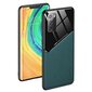 Mocco Lens Leather Back Case for Xiaomi Mi 11 Green цена и информация | Telefonide kaitsekaaned ja -ümbrised | hansapost.ee