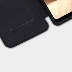 Nillkin Qin original leather case cover, sobib Samsung Galaxy A32 4G, must hind ja info | Telefonide kaitsekaaned ja -ümbrised | hansapost.ee