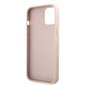 GUHCP12M4GMGPI Guess PU 4G Metal Logo Case for iPhone 12/12 Pro Pink hind ja info | Telefonide kaitsekaaned ja -ümbrised | hansapost.ee