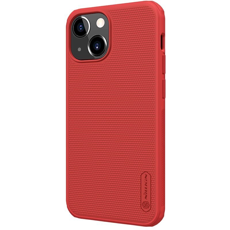 Nillkin Super Frosted Shield Pro Case durable, sobib iPhone 13 mini, punane цена и информация | Telefonide kaitsekaaned ja -ümbrised | hansapost.ee