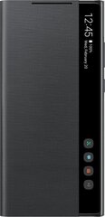 EF-ZN980CBE Samsung Clear View Cover for Galaxy Note 20 5G Mystic Black цена и информация | Чехлы для телефонов | hansapost.ee