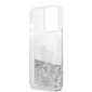 KLHCP13LGCFS Karl Lagerfeld Liquid Glitter Choupette Eat Case for iPhone 13 Pro Silver hind ja info | Telefonide kaitsekaaned ja -ümbrised | hansapost.ee