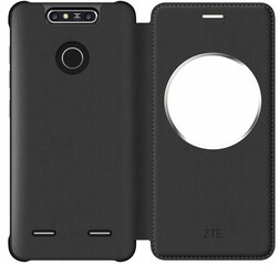 Чехол ZTE S-View для телефона ZTE BLADE V8, черный цена и информация | Чехлы для телефонов | hansapost.ee