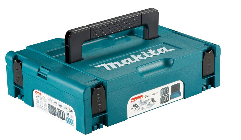 Tööriistakomplekt Makita E-08713, 120 tk hind ja info | Käsitööriistad | hansapost.ee