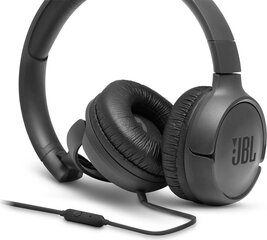 JBL Tune 500 JBLT500BLK цена и информация | Беспроводные наушники | hansapost.ee