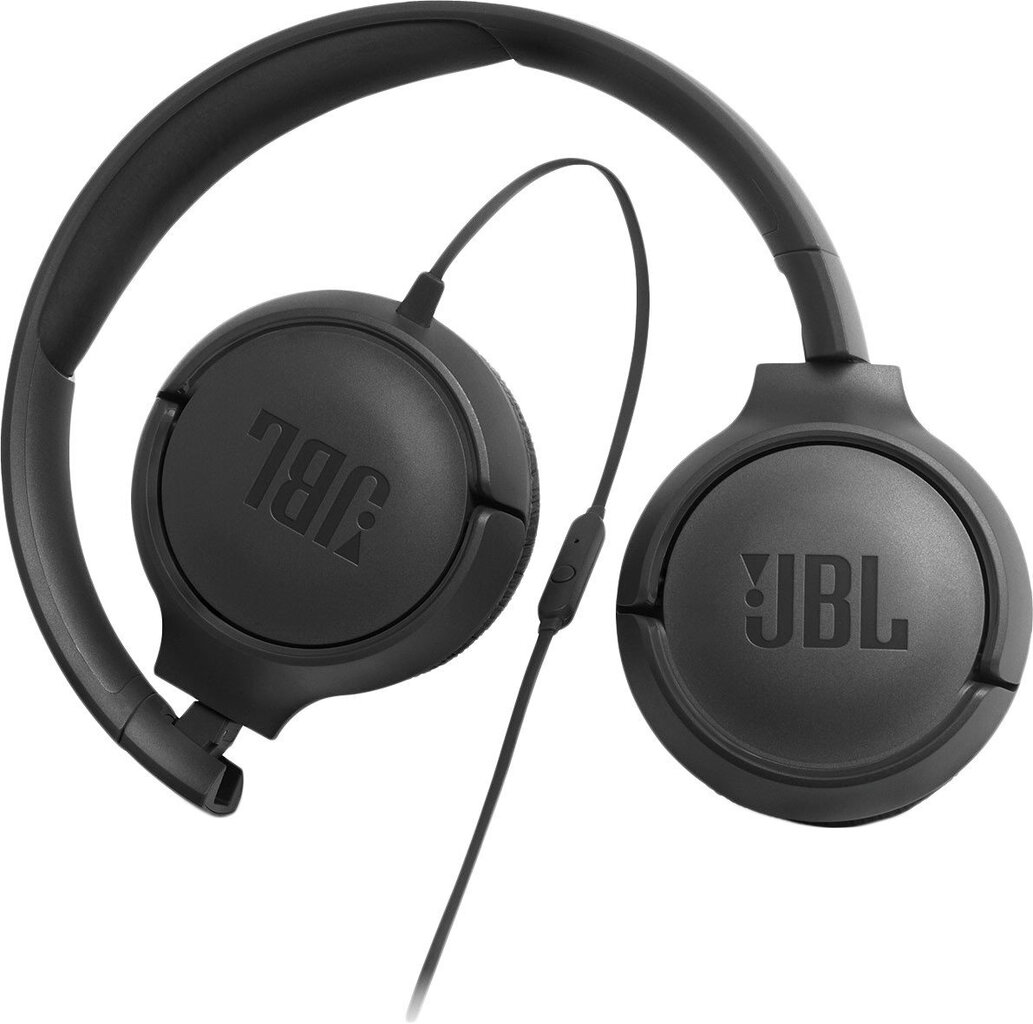 JBL Tune 500 JBLT500BLK цена и информация | Kõrvaklapid | hansapost.ee