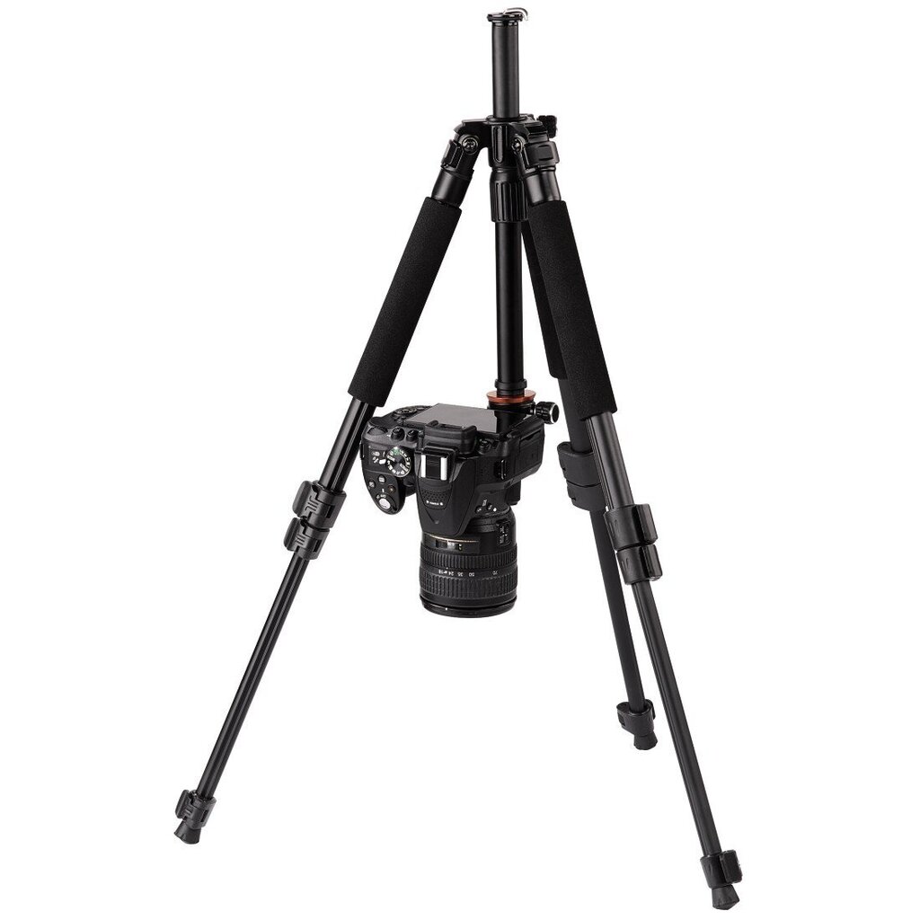 Fotoaparaadi alus Hama Tripod Traveler 117 ball, must цена и информация | Fotoaparaatide statiivid | hansapost.ee