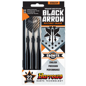 Noolte komplekt Harrows Black Arrow hind ja info | Noolemängud | hansapost.ee