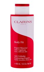 Укрепляющее средство Clarins Body Fit Anti-Cellulite Contouring Expert 400 мл цена и информация | Антицеллюлитные кремы, средства для упругости кожи | hansapost.ee